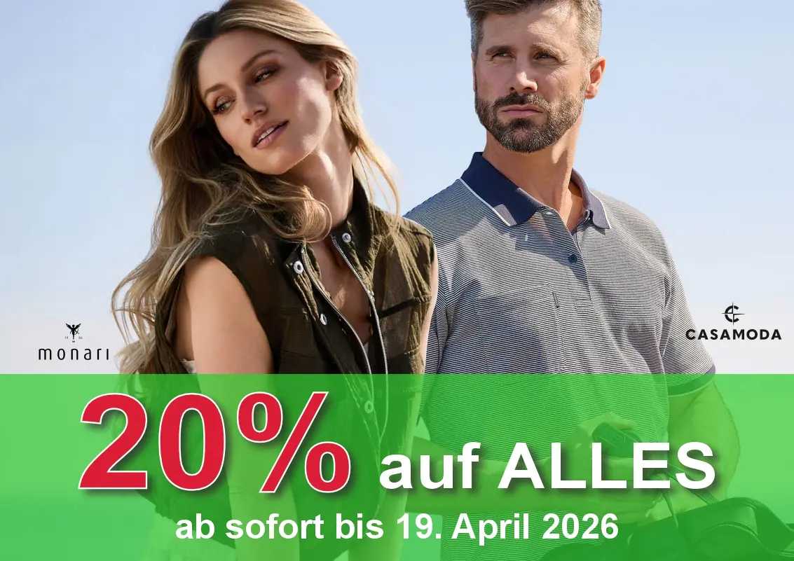 20% auf ALLES