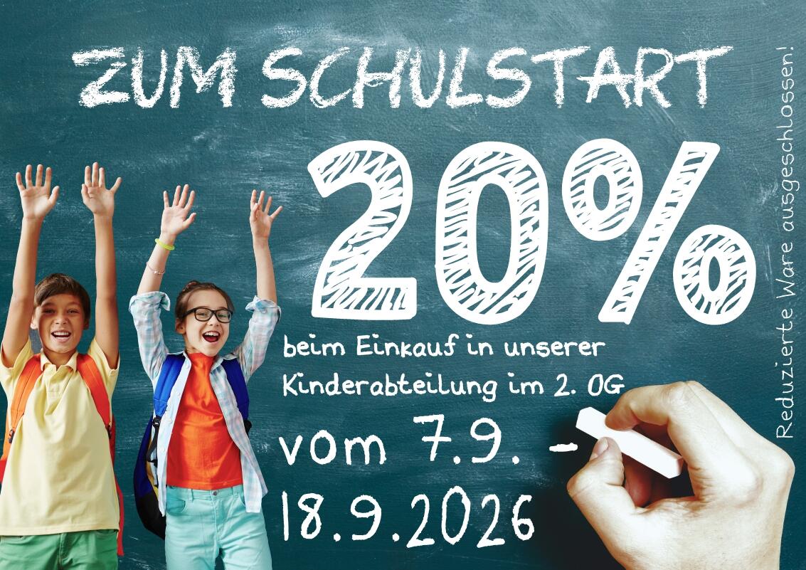 Zum Schulstart