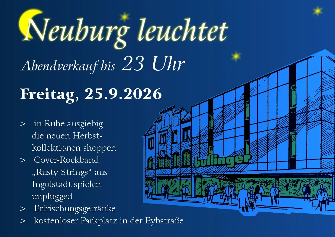 Neuburg leuchtet 2026