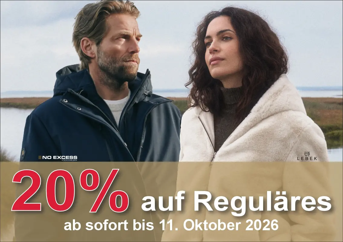 20% auf reguläres